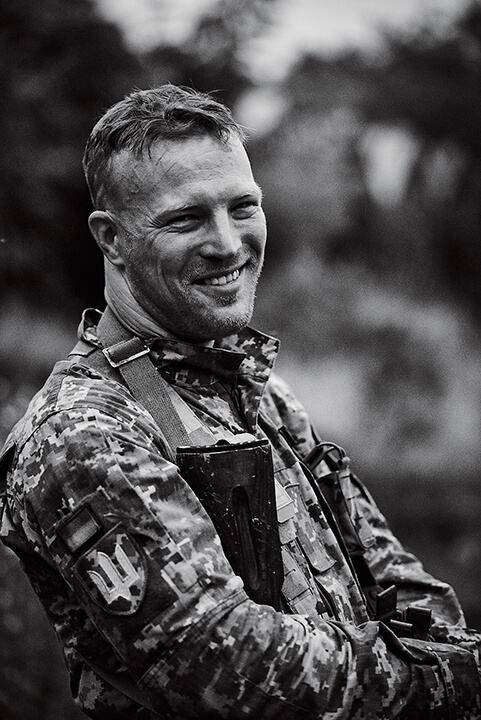 фотозйомка українських військових на фронті